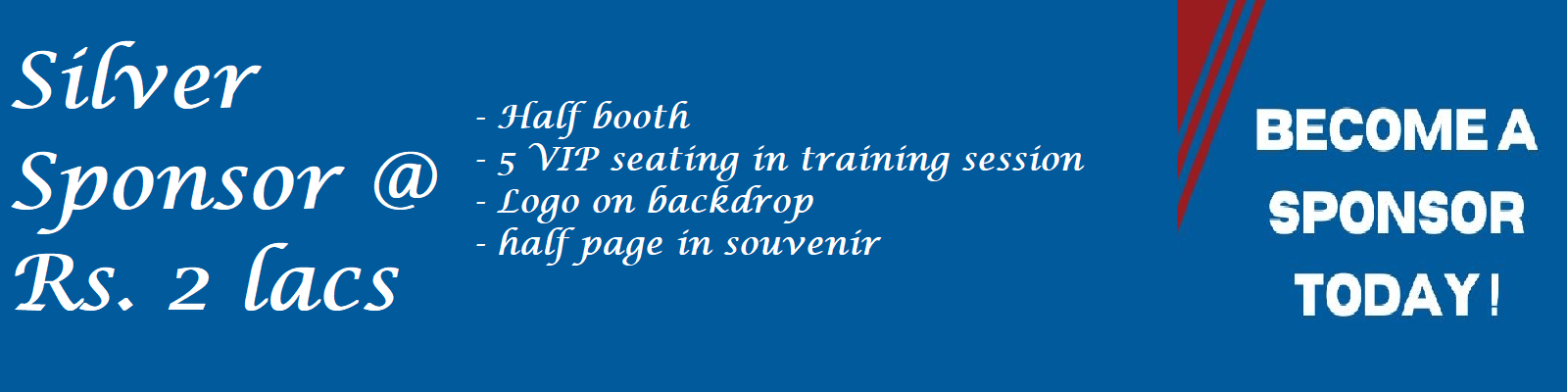 Become a Silver Sponsor